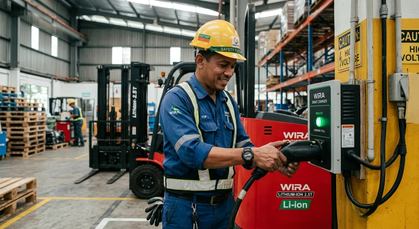 Forklift Litium untuk sewa — 2.0 – 3.0 Tan