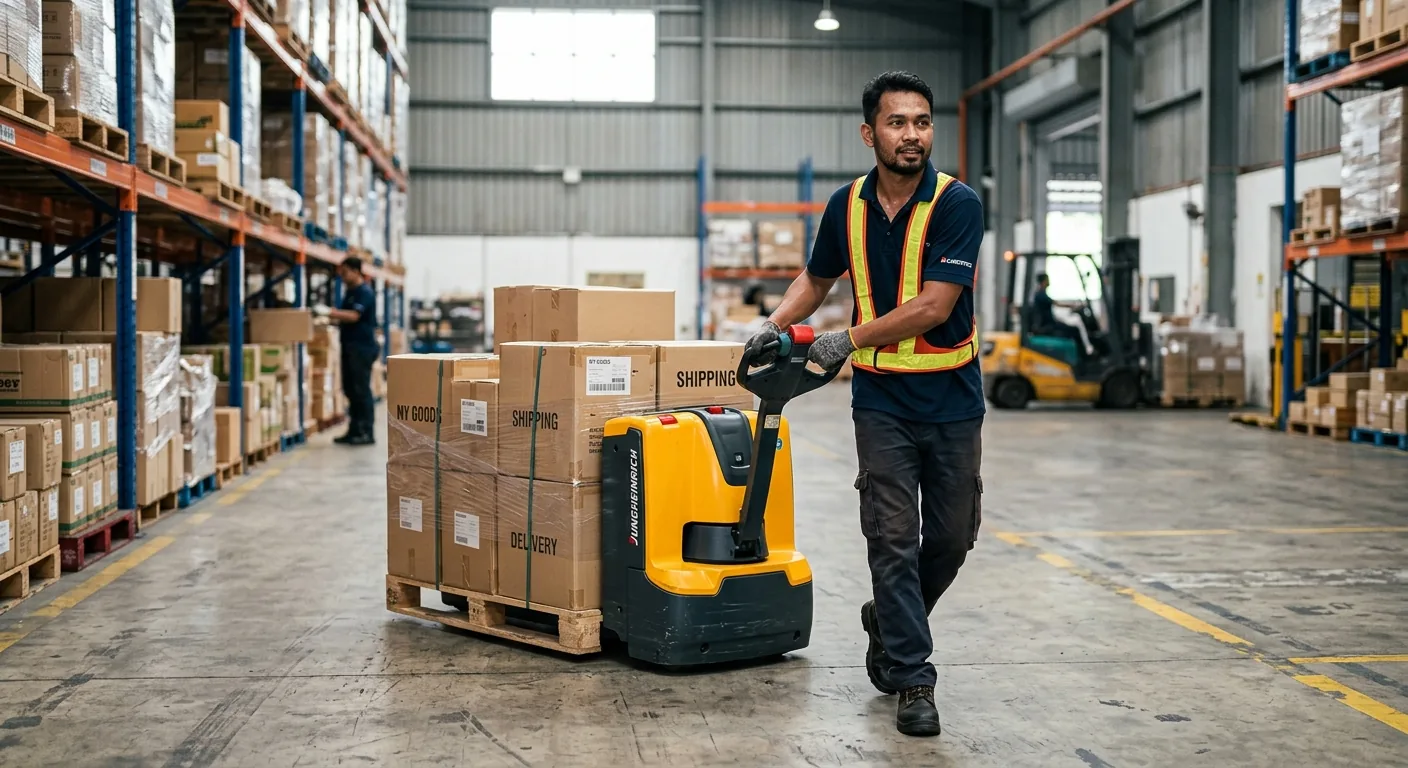 Pallet Truck Elektrik untuk sewa — 2.0 Tan