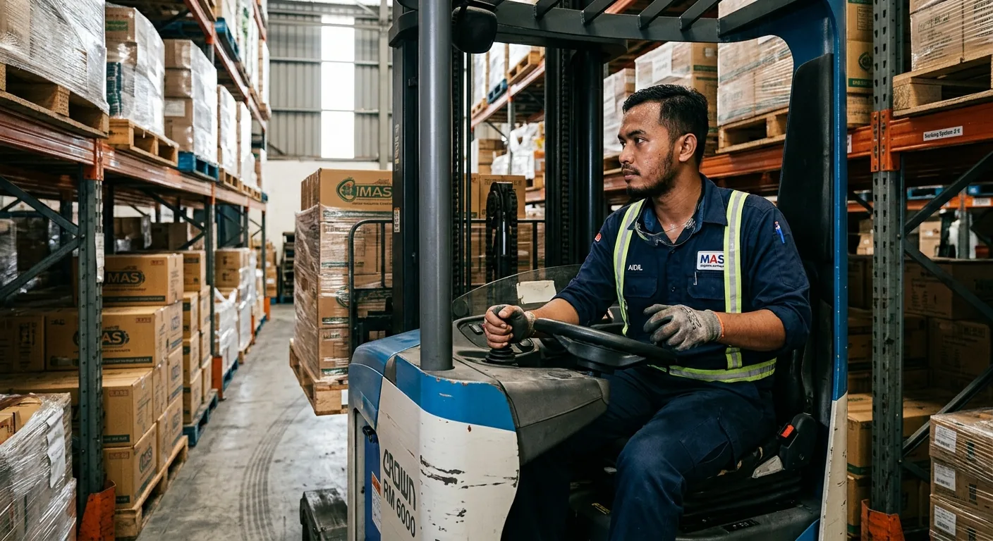 Reach Truck untuk sewa — 1.2 – 1.6 Tan
