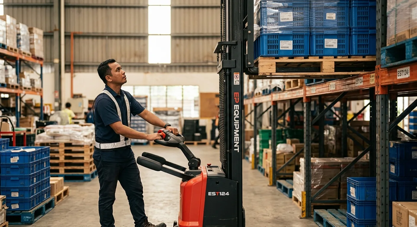 Stacker Elektrik untuk sewa — 1.2 – 1.6 Tan