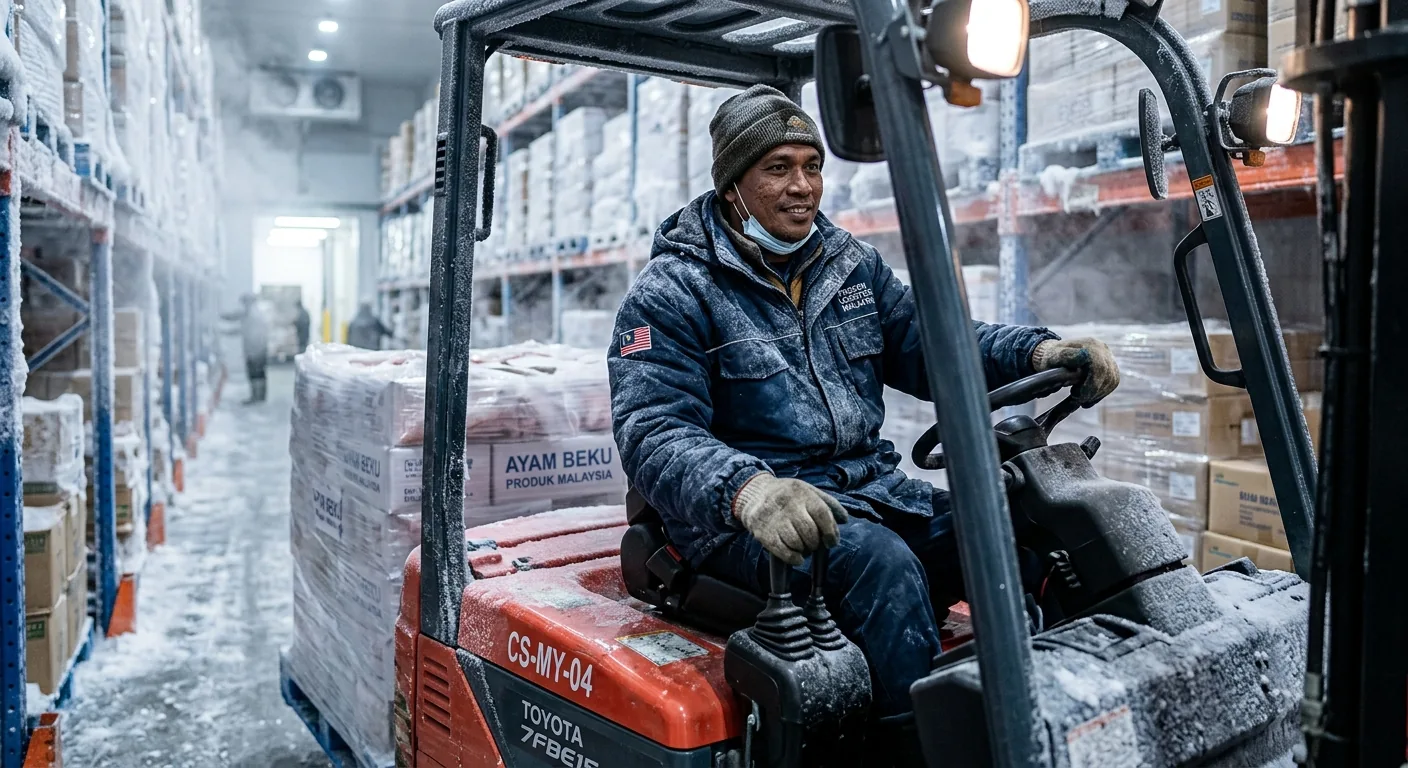 Sewa forklift untuk Bilik Sejuk / Cold Storage
